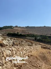  1 اجمل قطعة ارض للبيع جرش عنيبه حوض الحميدي مساحة الارض 3600متر مفروزه مسنسله مطله اطلاله مميزه جدا جد