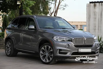  1 قاطعة مسافة : 124.000كيلو  وارد امريكا كلين تايتل فحص كامل ولا ملاحظة   2016 BMW X5
