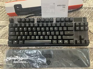  9 Steel series APEX PRO TKL MECHANICAL GAMING KEYBOARD