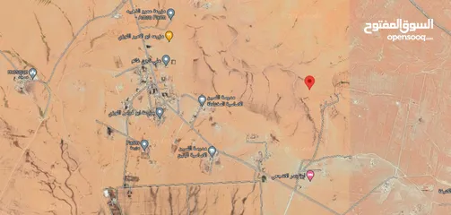  9 العاصمه الموقر شرق مطار الملكة علياء قطعة زراعية مساحتها 6400 م سعر الدونم 7 الاف