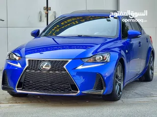  13 LEXUS IS300 2017 F-SPORT FULL OPTION US SPEC