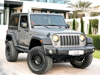  3 JEEP WRANGLER SPORT 3.6 V6  2015 GCC  WELL MAINTAINED