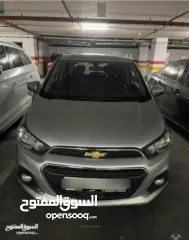  1 شفروليه سبارك 2018 ماتور 1400 اتوماتيك ترخيص وتامين لشهر 6 للبيع كاش فقط او بدل