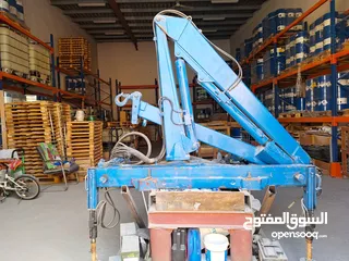  4 Pickup crane, blue colour, 2015