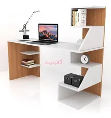  5 مكتب دراسي مودرن  شامل التوصيل والتركيب  اطلبها الان من لامينيت للأثاث المكتبي