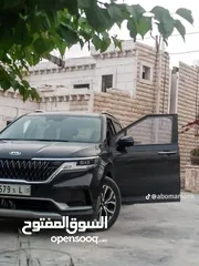  7 كيا كرنفال 2021  ترخيص 2021 عدد ركاب.  7+1 موجوده في يطا