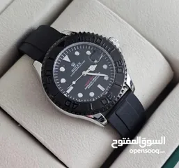  22 رولكس رجالي مرفق علبه وكيس رولكس وكفاله سنه