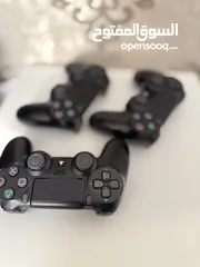  14 إيد بلايستيشن4  ذراع تحكم بلايستيشن4 playstation4 controller  مستعمل بحال الوكالة نظيفة جدا عالفحص