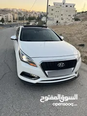  21 هونداي سوناتا فل كامل لمتد كرت ابيض 7 جيد