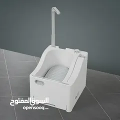  9 جهاز غسل القدمين محمول متنقل اجهزة للوضوء لاسلكي لكبار السن Portable Wudu Foot Washer Machine ، جهاز