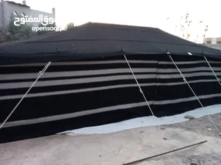  17 خيم شعر تراثيه  مساحة 8م×4م ويوجد مساحات أخرى حسب الطلب  خيم جديده لا يوجد مستعمله
