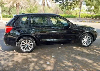  6 bmw x3 2013 168km صبغ المصنع بحالة فوق الممتازة