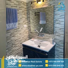  5 شقه مفروشه للايجار بتونيا قرب دوار المدارس