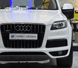  4 Audi Q7 S-Line 4.2L QUATTRO ( 2010 Model ) in White Color GCC Specs