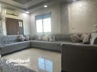  5 كنب 14  مقعد قماش أمريكي لون رمادي للبيع