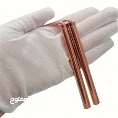  1 أسياخ النحاس للبحث عن المعادن، بما في ذلك الذهب، وأيضًا للكشف عن الفراغات تحت الأرض