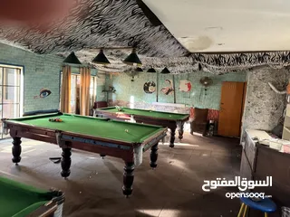  17 مقهى وبلياردو للبيع