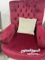  4 كنب غرفة جلوس كامل مع طاولة