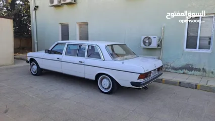  4 mercedes w123 lang (limousine) كلاسيكية نادرة