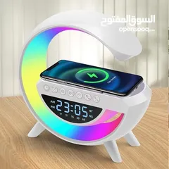  3 سماعة LED لاسلكية مع شاحن مدمج