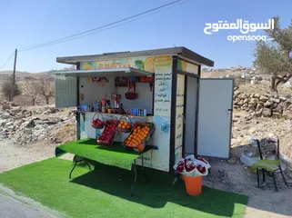  4 كشك للايجار  500 في الشهر