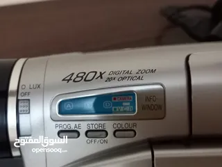  4 متوفر لدينا كاميرا باناسونيك  بحاله ممتازه تعمل ميه بالميه تصوير عالي الجوده معها ريموت والشاحن  دقه