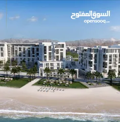  4 أرقي شقة على شاطئ القرم Apartment overlooking Qurum beach