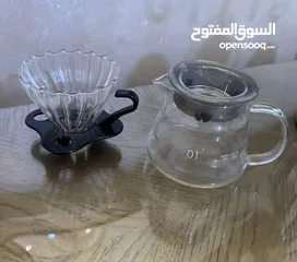  5 عدة تحضير قهوة v60 و كولد برو  V60 and cold brew coffee kit