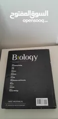  2 biology book / used like new
