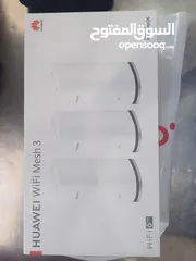  1 Huawei wifi mesh 3 router
