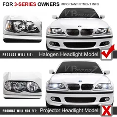  7 ‏  New Lights BMW 2003/04 E46 Sedan طقم اضاءة امامي، خلفي، كشافات، جديد.  BMW E46