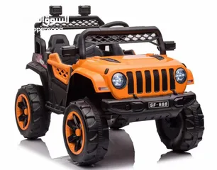  1 السيارة الكهربائية jeep challenger للاطفال