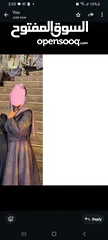  4 فستان سهرة ازرق مع لمعة اشتريته ب 80 من جبل الحسين ازياء ازااد  لبسة وحدة فقط ، سعر البيع 30