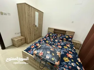  6 للايجار بعجمان شقه مفروشه غرفه وصاله قريبه من جسر غلفا وشارع خليفه