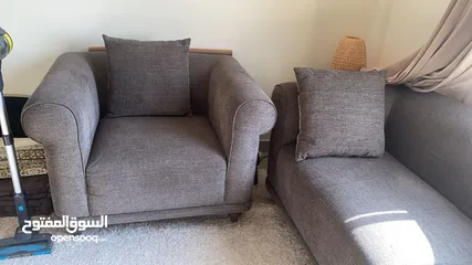  2 3 sets of Sofa from home box used only 1 year (still perfect in condition )