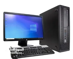  1 DELL OPTIPLEX 790 MINI PC FOR SALE WITH 19'' LCD MONITOR KEY   BORD AND MOUSE ONLE 20 KD
