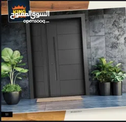  10 أبواب خشبية خارجية فخمة