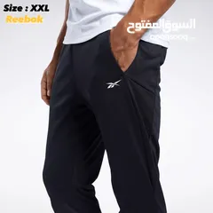  1 بنطلون reebok اسود مقاس xxl اصلي بورقته