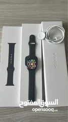  1 مستعملة بطارية 99% Apple watch 8-44mm متوفره لدى سبيد سيل ستور