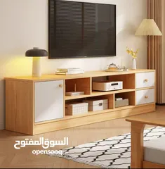  2 مزنزن خشبي فاخر بتصميم عصري وراقي يضيف لمسة فخامة وأناقة لأي غرفة معيشة  يجمع بين الجمال العملي .