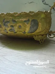  8 مضيفة نحاس نحاس ثقيلة فخمه جدا قطعه متحفيه بحاله ممتازة جدا جدا للديكور