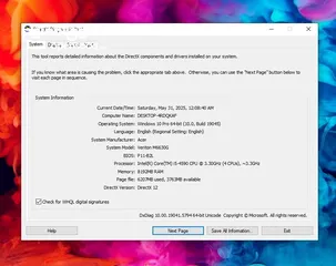  8 كمبيوتر pc Acer i5 ssd gta v grand pubg free fire