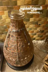  4 فازة قزاز وسيراميك ثقيلة
