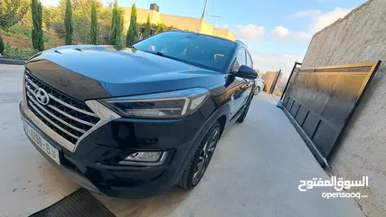  5 هونداي توسسان دييزل 2000 تيربو 184 حصان لون اسود فل اضافات بدون فتحه