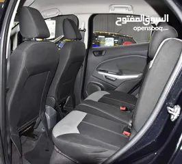  11 Ford Ecosport ( 2015 Model ) in Black Color GCC Specs