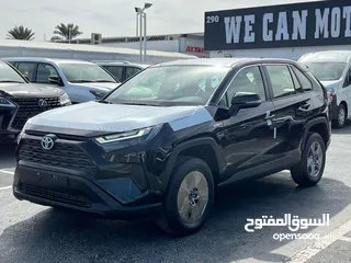  4 TOYOTA RAV4 LE 2.5L HYBRID 2023 BLACK