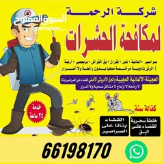  2 شركة الرحمة لمكافحة الحشرات والقوارض جميع مناطق الكويت خدمة 24 ساعة علي مدار اليوم