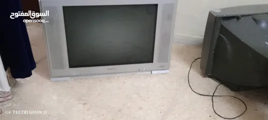  1 بيع تلفزيون  الجي وشارب بحاله ممتازه للبيع