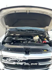  5 للبيع دودج رام  بحالة ممتازه دفع رباعي 4x4 قوة المكينه 5700  v8 بحادث بسيط جدا بدون خروج الارباج