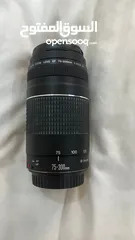  1 عدسة زوم كانون 73-300mm